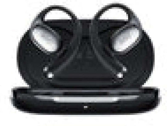 QCY Crossky R70 Open Ear Bluetooth Handsfree Earphones with Sweat Resistance and Charging Case Black