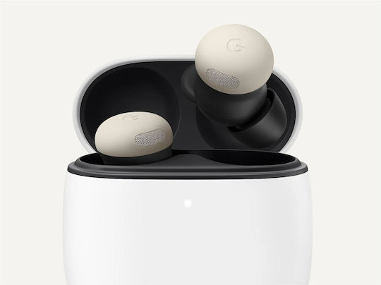 Google Pixel Buds Pro 2 Bluetooth Handsfree Earphones with Sweat Resistance and Charging Case Porcelain
