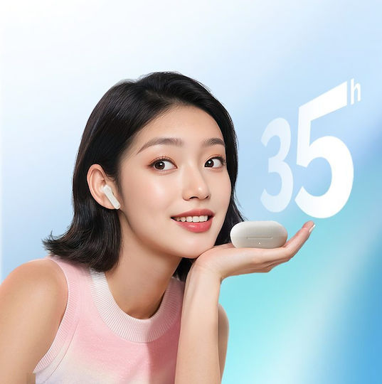 QCY QT43 In-ear Bluetooth Handsfree Earphones with Sweat Resistance and Charging Case Blue