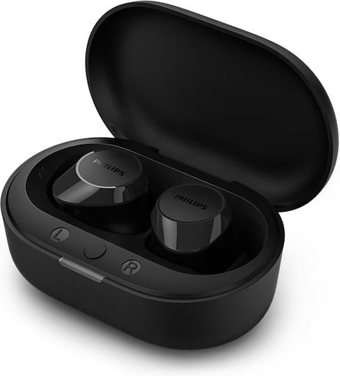 Philips TAT1209 In-ear Bluetooth Handsfree Earphones with Sweat Resistance and Charging Case Black