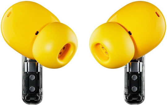 Nothing Ear (a) In ear Bluetooth хендсфри Слушалки с Устойчивост на Пот и Кутийка за Зареждане Жълт