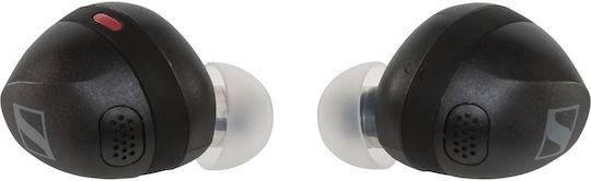 Sennheiser Momentum Sport In-ear Bluetooth Handsfree Ακουστικά με Αντοχή στον Ιδρώτα και Θήκη Φόρτισης Black