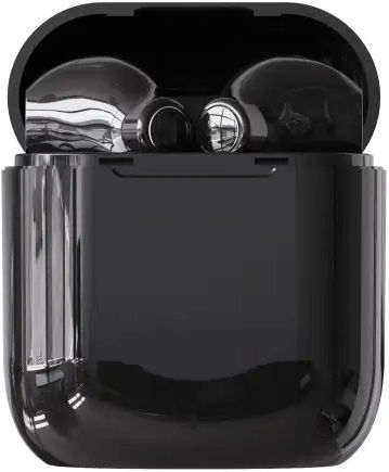 Denver TWE-39B Earbud Bluetooth Handsfree Ακουστικά με Θήκη Φόρτισης Μαύρα