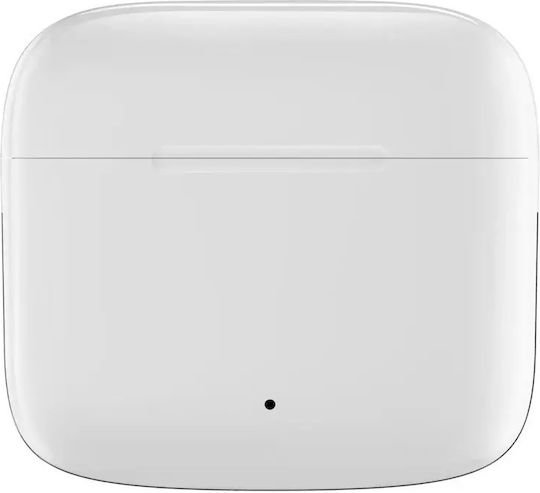 Denver TWE-61 Earbud Bluetooth Handsfree Ακουστικά με Θήκη Φόρτισης Λευκά