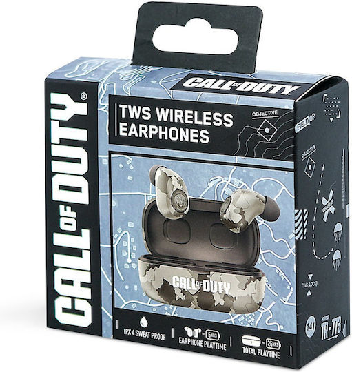 OTL In-ear Bluetooth Handsfree Ακουστικά με Θήκη Φόρτισης Πράσινα