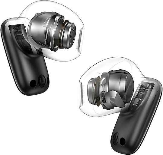 Usams ID25 Earbud Bluetooth хендсфри Слушалки с Кутийка за Зареждане Бял