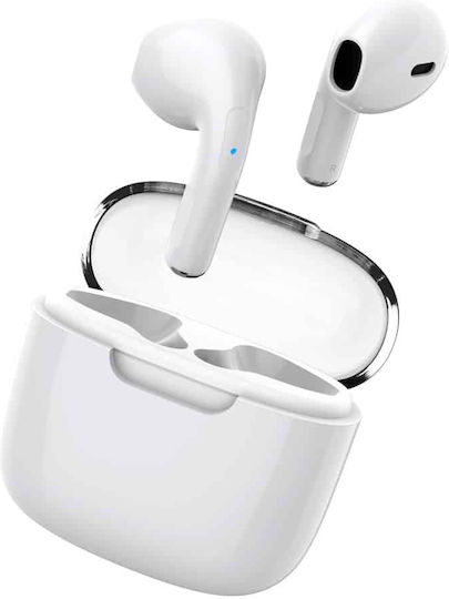Celebrat W52 Earbud Bluetooth Handsfree Earphones with Charging Case White