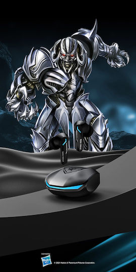 The Transformers TF-T10 In ear Bluetooth хендсфри Слушалки с Кутийка за Зареждане Черен