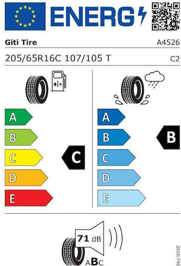 GT Radial Maxmiler Pro 205/65R16 107/105T Θερινό Λάστιχο Αυτοκινήτου
