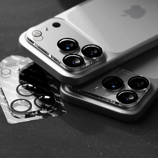 Camera Protection Tempered Glass Black for the iPhone 17 Pro