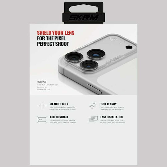 Skinarma Προστασία Κάμερας Tempered Glass Γκρι για το iPhone 17 Pro