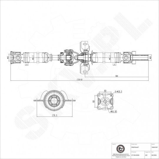 SKV Transmission Shafts for Toyota RAV 4