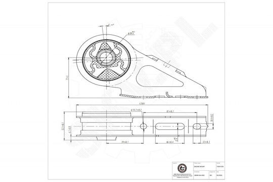Bază Motor Auto pentru Honda Jazz