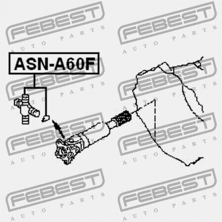 Febest Getriebewellen Für Nissan Pathfinder