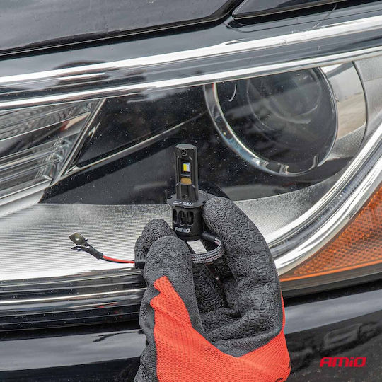 AMiO LED Car Lamps F26 Pro Series H3 12/24V 68W 2900-3550LM 6000K Full Can-Bus Plug&Play 2 Pcs 04870/AM 04870/AM 04870/AM