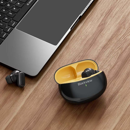 BlackView AirBuds 30 Bluetooth Handsfree Earphones with Sweat Resistance and Charging Case Black