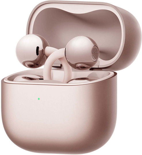 Huawei FreeClip 2 Open Ear Bluetooth Handsfree Ακουστικά με Αντοχή στον Ιδρώτα και Θήκη Φόρτισης Ροζ Χρυσά