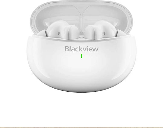 BlackView AirBuds 30 Bluetooth Handsfree Earphones with Sweat Resistance and Charging Case White