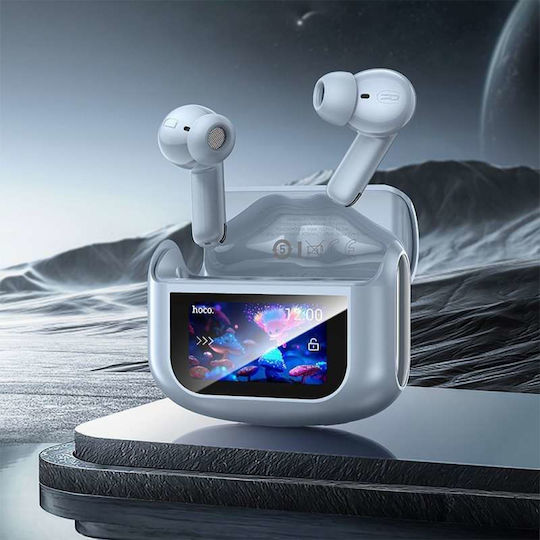 Hoco EQ21 In-ear Bluetooth Handsfree Earphones with Charging Case Blue