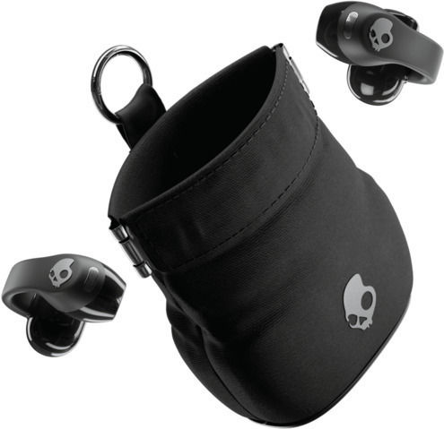 Skullcandy Push 720 Open Open Ear Bluetooth Handsfree Earphones with Sweat Resistance and Charging Case Black