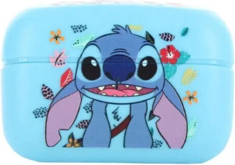 Exquisite Gaming Lilo & Stitch Stitch Classic In-ear Bluetooth Handsfree Ακουστικά με Αντοχή στον Ιδρώτα και Θήκη Φόρτισης Μπλε