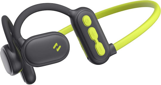 Havit E553BT Отворено ухо Bluetooth хендсфри Слушалки с Устойчивост на Пот Зелен