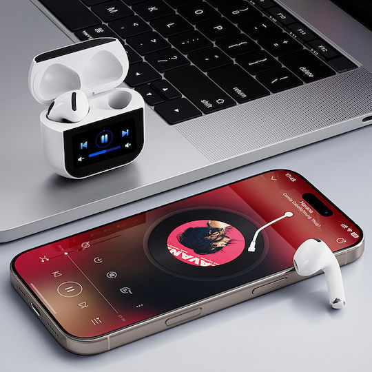 XO X42 PRO Earbud Bluetooth Handsfree Earphones with Charging Case White