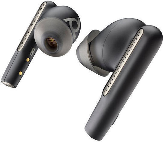 HP Poly Voyager Free 60 UC M Carbon Black Earbuds +BT700 USB-C Adapter +Basic Charge Case Bluetooth Handsfree Earphones with Charging Case Black