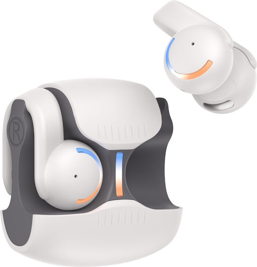 Havit OWS907 Open Ear Bluetooth Handsfree Ακουστικά με Θήκη Φόρτισης Γκρι