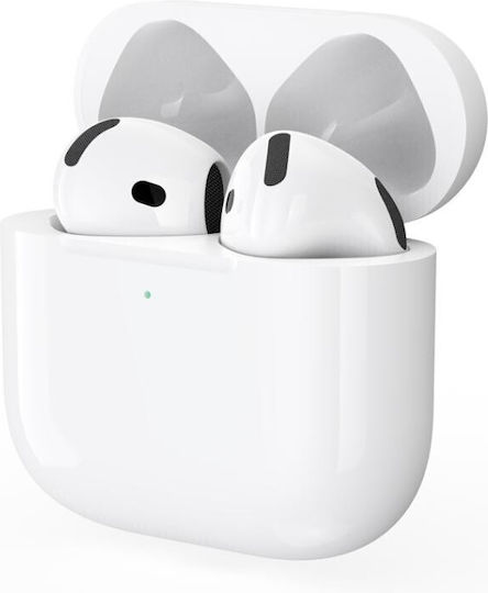 XO Q7 Earbud Bluetooth Handsfree Ακουστικά με Αντοχή στον Ιδρώτα και Θήκη Φόρτισης Λευκά