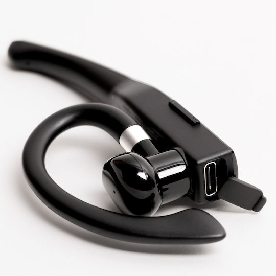 Forever BH-100 In-ear Bluetooth Handsfree Ακουστικά με Θήκη Φόρτισης Μαύρα
