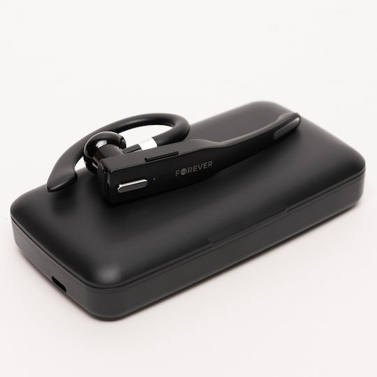 Forever BH-100 In-ear Bluetooth Handsfree Ακουστικά με Θήκη Φόρτισης Μαύρα