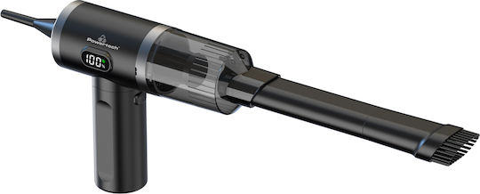 Powertech 2 1 Σκουπάκι Χειρός & Air Duster Pt-1576 50w 3600mah Μαύρο Powertech