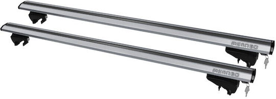 Menabo Car Roof Bars Aluminum Lince Silver 120 Cm Silver Color Hyundai Bayon 5 Doors 2021 Flush Rails 2 Pieces 8890/mb Mp.8890/mb-19