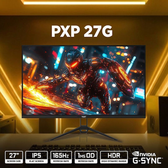 Armaggeddon PXP-27G-B IPS HDR Monitor 27" FHD 1920x1080 165Hz with Response Time 1ms GTG
