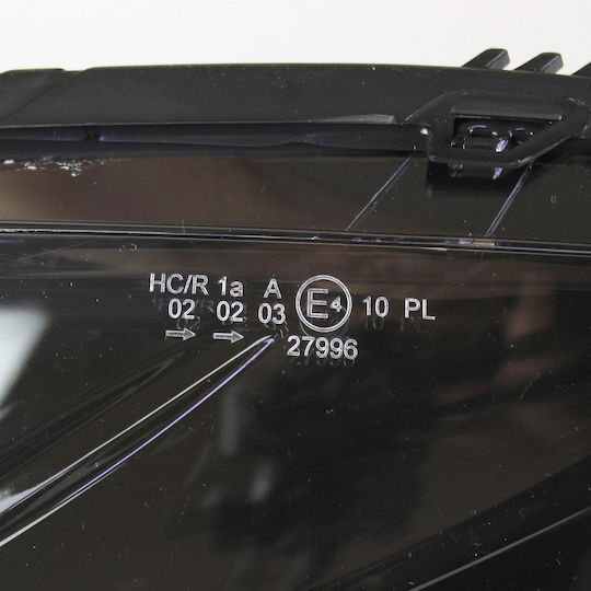 Autolampen Engelsaugen Links Schwarz Rahmen Dacia Sandero 2011-2013