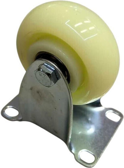 Furniture Wheel Metallic Yellow 7.5x7.5cm