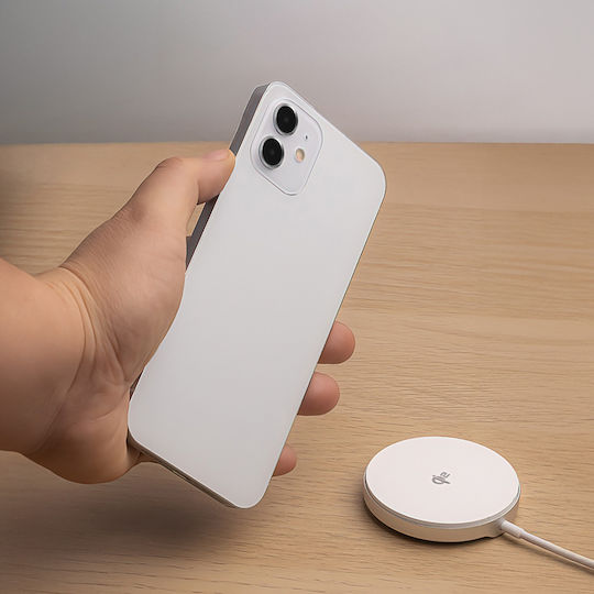 Forever Wireless Charger Qi Pad 15W Quick Charge 3.0 / Quick Charge 2.0 / Quick Charge 4.0 Silver