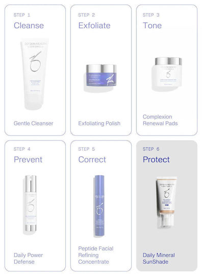 ZO Skin Health Sonnencreme SPF30 Mit Gefärbt Hellbraun 45ml