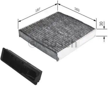 Renault Clio III 05 Activated Carbon Cabin Air Filter Lak23/0