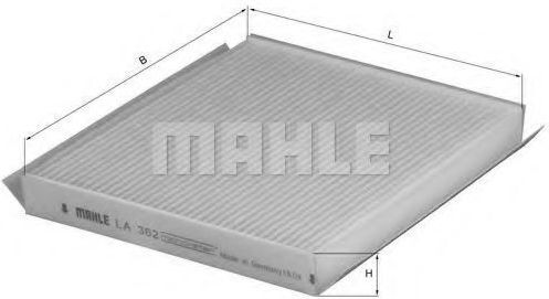 Mahle Cabin Air Filter La 362