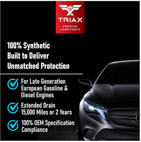 Triax Euro LV Λάδι Αυτοκινήτου 0W-30 0.946lt