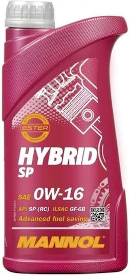 Mannol Hybrid SP Car Oil 0W-16 1lt