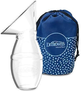 Dr. Brown's Φορητό Μονό Θήλαστρο Διάφανο