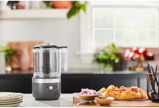 Kitchenaid Πολυκόπτης Multi 24W με Δοχείο 1.19lt Γκρι