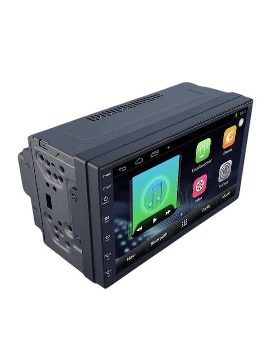 PerVoi Car Audio System 2 DIN Bluetooth USB Wi-Fi GPS Apple CarPlay with 7" Touch Screen