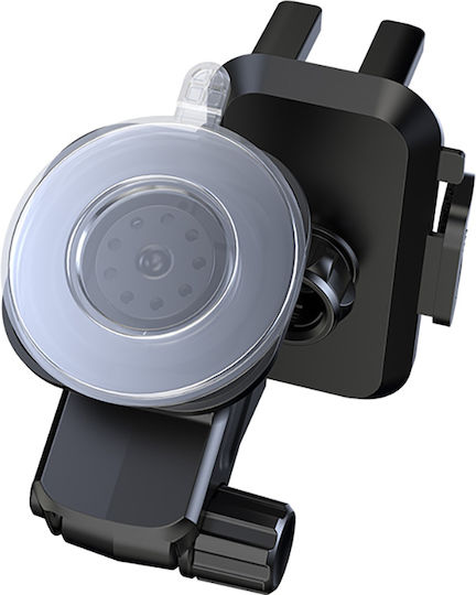 BWOO Car Mobile Mount 4.7" - 6.7" with Adjustable Hooks Black