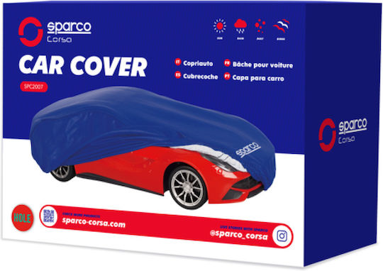 Sparco Κουκούλα 533x177x120cm Αδιάβροχη XLarge