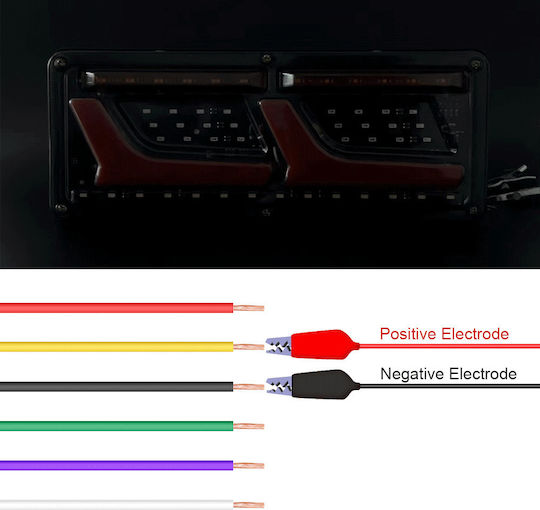 Σετ Φώτα Τρέιλερ LED με Βίδες 12V 2τμχ