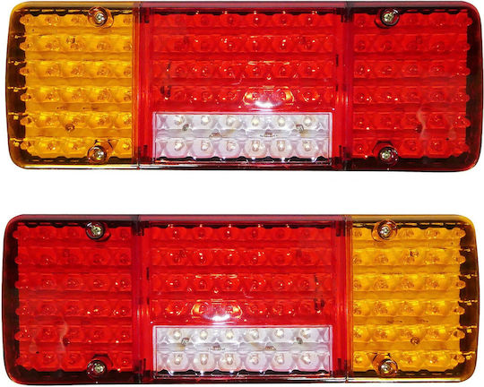 Sertplas Фар Трейлър LED Водоустойчив с Винтове 12V 1 Брой